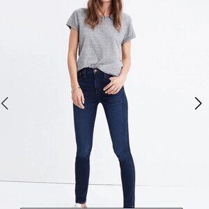 Madewell 10" High-Rise Skinny Jeans in Hayes Wash – Size 29 – NWOT